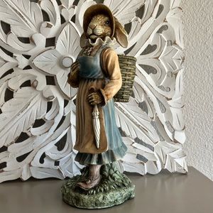 Chrisdon Female Bunny Rabbit, Easter/Spring, 11”x 5”, Excellent Condition